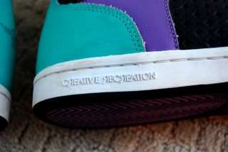 Womens Creative Recreation Cesario Multi Colored High Top Sneakers 