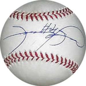 Sammy Sosa Autographed National League Baseball:  Sports 