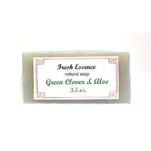  Fresh Essence Natural Soap   Green Clover & Aloe Beauty