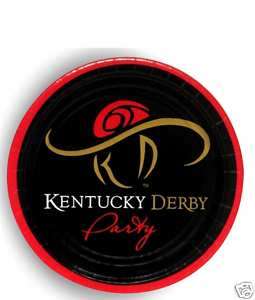 Kentucky Derby 7 Paper Plates   8/pkg  