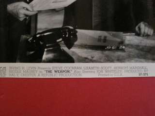 Herbert Marshall The Weapon 1957 B&W Still (AG17)  