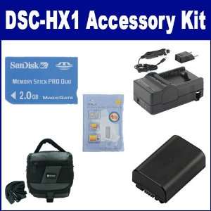  Sony DSC HX1 Digital Camera Accessory Kit includes 