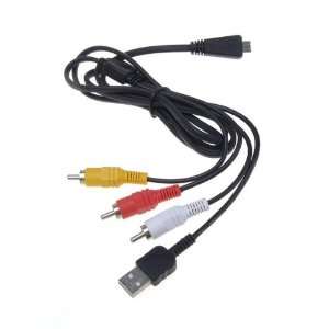   AV Cable For Sony DSC W390 DSC W380 DSC W350 DSC TX5
