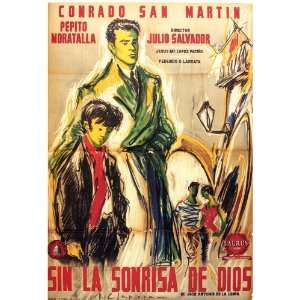  Sin la Sonrisa de Dios Poster Movie Spanish 27x40