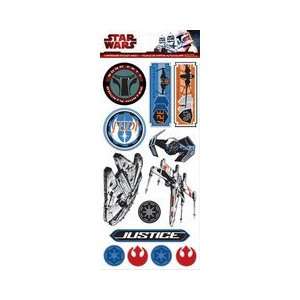    Star Wars Collection   Chipboard Stickers: Arts, Crafts & Sewing