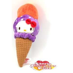 Hello Kitty Ice Cream 6 Plush: Toys & Games