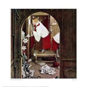  Norman Rockwell   Choirboy Giclee