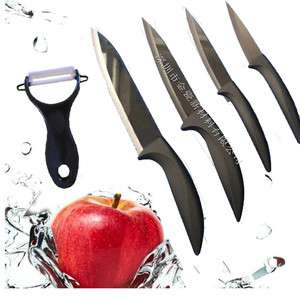 Chef Kitchen Cutlery Black Ceramic knife Knives 5 Size Choice 3 4 5 