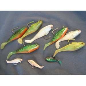   Wild Eye Shad Soft Plastics Rigged & Weighted Lures