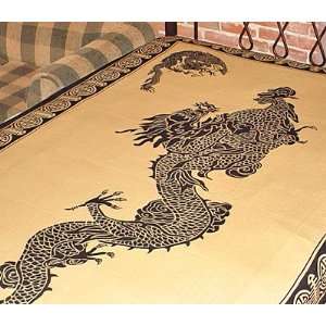  Beige Feng Shui Dragon Tapestry 72x108 Everything Else
