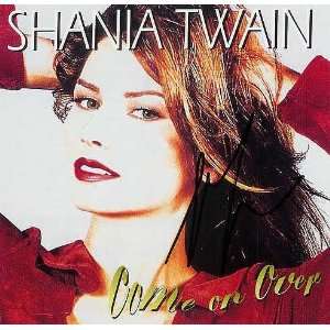  Autographed Shania Twain Come on Over Hand  Signed CD 