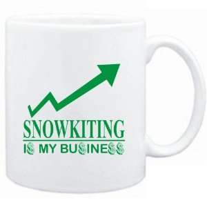 Mug White  Snowkiting  IS MY BUSINESS  Sports  Sports 