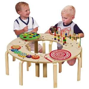  Anatex Mini Circle of Fun Puzzle Bench Set Toys & Games