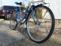 Vintage AMF Roadmaster Skyrider womens cruiser bike bendix blue rat 
