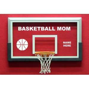  Basketball Mom Gift Mini Backboard Award 