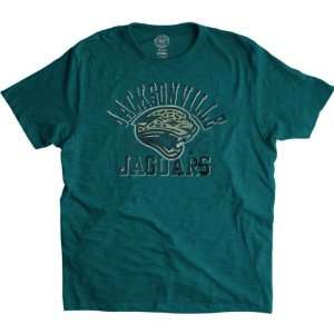  Jacksonville Jaguars Teal 47 Brand Vintage Scrum T Shirt 