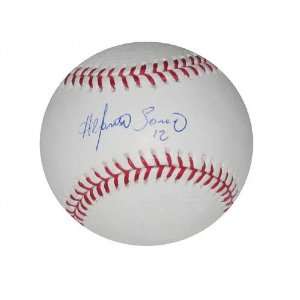  Alfonso Soriano Chicago Cubs Autographed Baseball: Sports 