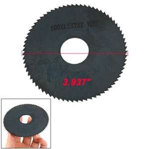   72 Peg Teeth Cutting Blade Black HSS Slitting Saw