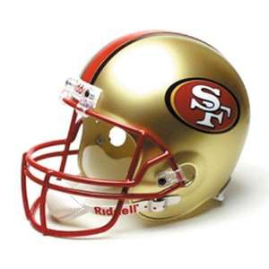 San Francisco 49ers Deluxe Replica Riddell Full Size Helmet  