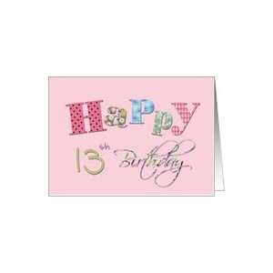  13th Happy Birthday Card Toys & Games