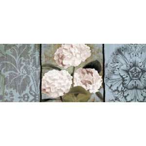   hydrangeas panel I Poster by John Spaeth  8.00 x 20.00 Toys & Games