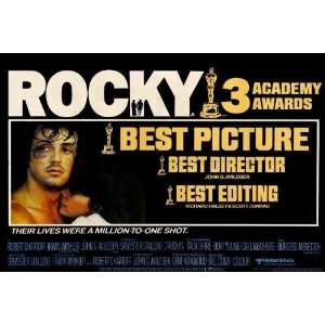  Rocky Poster 30x40 Sylvester Stallone Talia Shire Burgess 