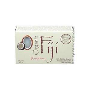  ORGANIC FIJI Raspberry Coconut Oil Soap for Face & Body 8 