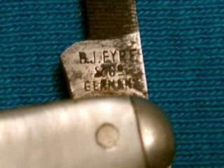 LOT FOLDING HENCKELS BOKER GERMAN CLARK KNIFE KNIVES POCKET PENKNIFE 