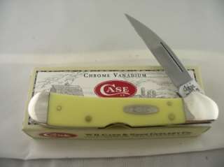 Case XX 2004 Yellow Wharncliff Copperlock Knife 31549WL CV  