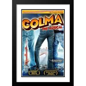 Colma The Musical 20x26 Framed and Double Matted Movie Poster   Style 