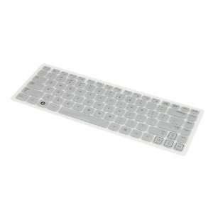  Silicone Keyboard Cover Skin for 11.6 Apple Laptop Silver 