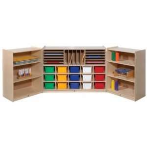  Multi Section Fold & Lock Storage Cubby: Office Products
