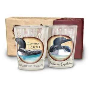  American Expedition Common Loon Shot Glass Set Everything 