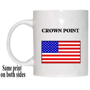  US Flag   Crown Point, Indiana (IN) Mug: Everything Else