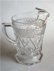 Imperial Cape Cod Crystal Glass 1Pint Milk Pitcher  