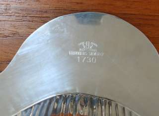 vintage f b roger silver co 1883 beautiful scallop shell shaped footed