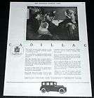 1919 OLD MAGAZINE PRINT AD, CADILLAC CARS, SOCIAL PRESTIGE IN 