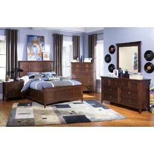  Magnussen Furniture Riley Collection   Panel Bed Bedroom 