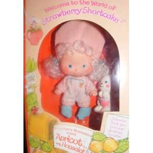  Strawberry Shortcakes Apricot Doll with Hopsalot (1982 