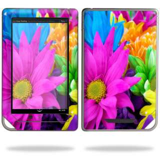   Cover for  Nook Tablet eReader Colorful Flowers  
