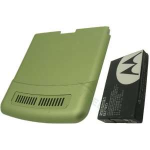  Motorola OEM Q9c EXTENDED GREEN DOOR + BT 90 BATTERY Cell 