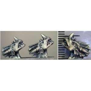  Hasslefree Miniatures Little Bits   Dragon heads, pack 