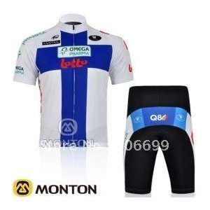  2011 lotto team cycling jersey and shorts size s xxxl 