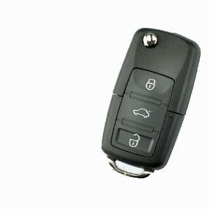  LOT2 Flip Remote Key Case Shell for Volkswagen 3 Buttons 