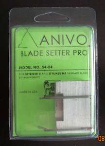 ANIVO BLADE SETTER JIG 4/ ANDIS STYLINER II, M3, S4 24 (GREEN)  