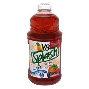  V8 Splash Diet Juice Beverage, Berry Blend , 64 fl oz (2 