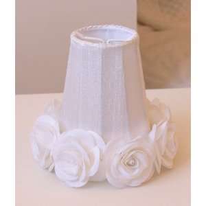  White rose shades for Chandeliers or sconces