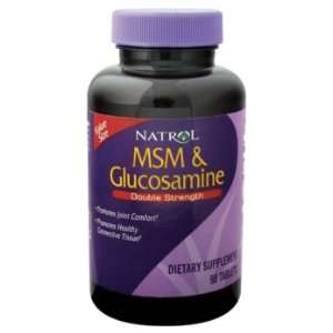  Natrols Msm/glucosamine Double Strength 90 Tablets 