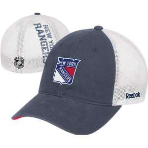 New York Rangers 2010 2011 Official Team Slouch Flex Fit Hat  