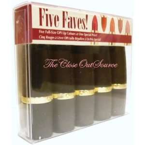  OPI Five Faves! Lip Color Unique Collection 4g.(14 Oz 